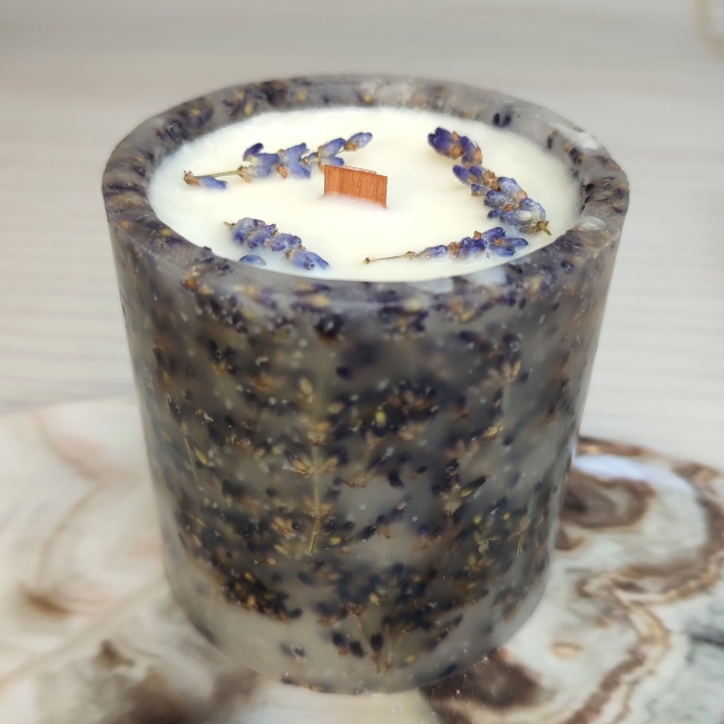 Лаванда оливковый воск