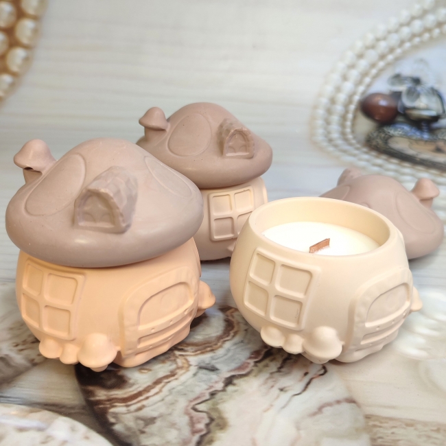 Сказочные домики из гипса