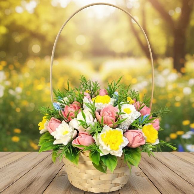 Веснушки - весенний букет