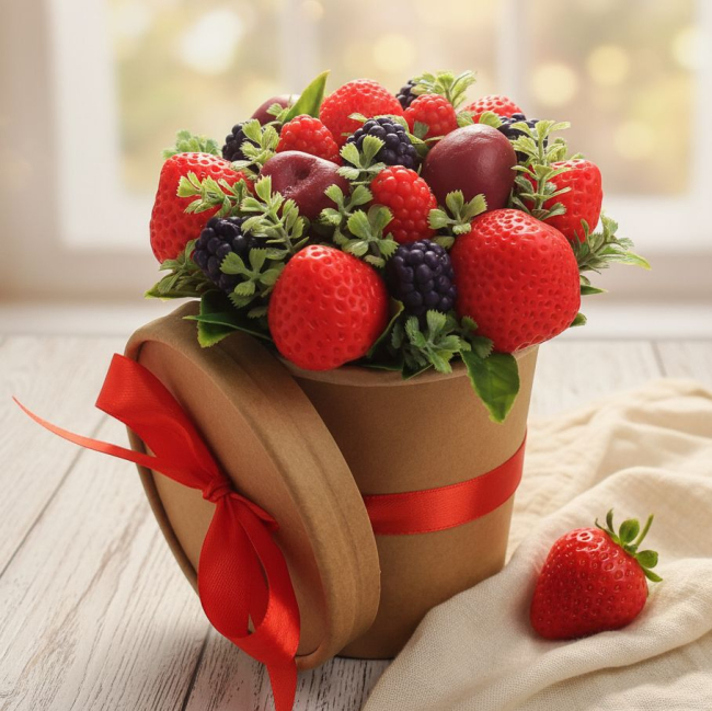 Букет Ягода-малинка