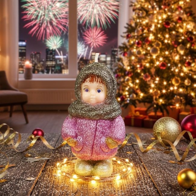 Свеча Девочка