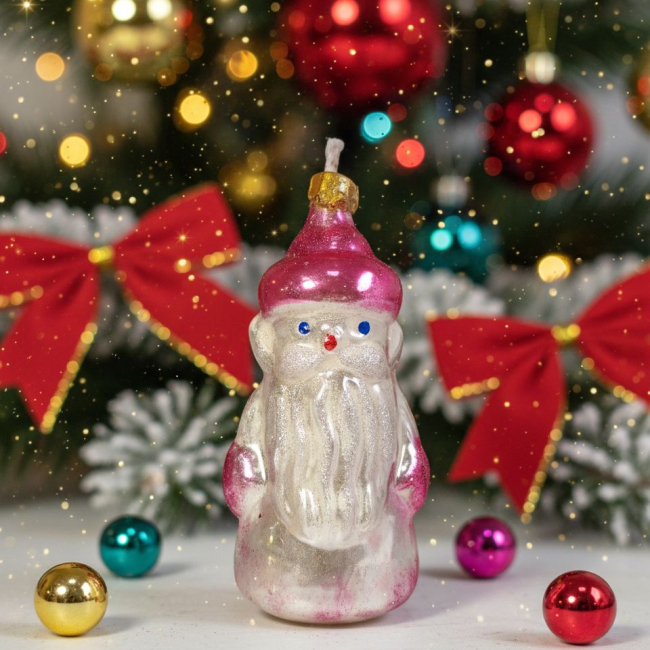 Свеча Дед Мороз