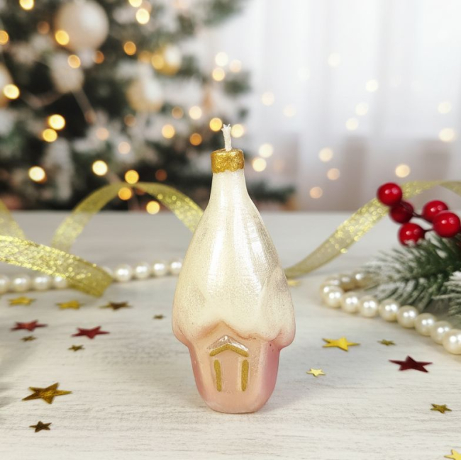 Игрушка-свеча Домик