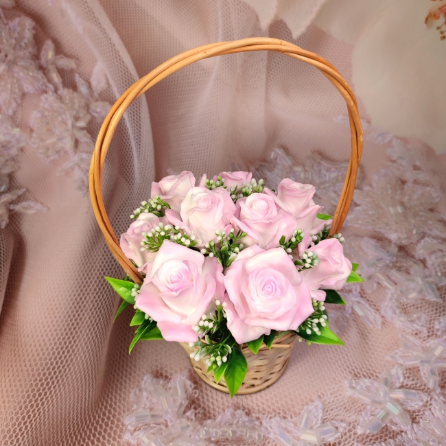Букет роз Фламинго