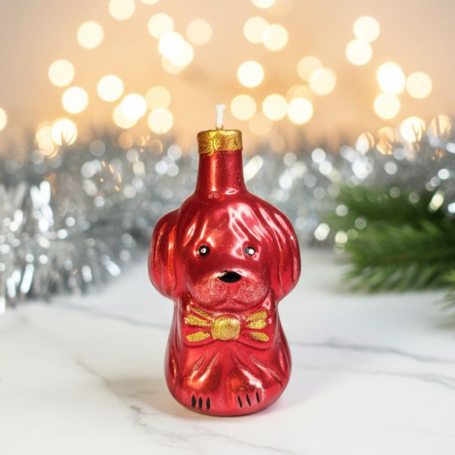 Свеча собачка