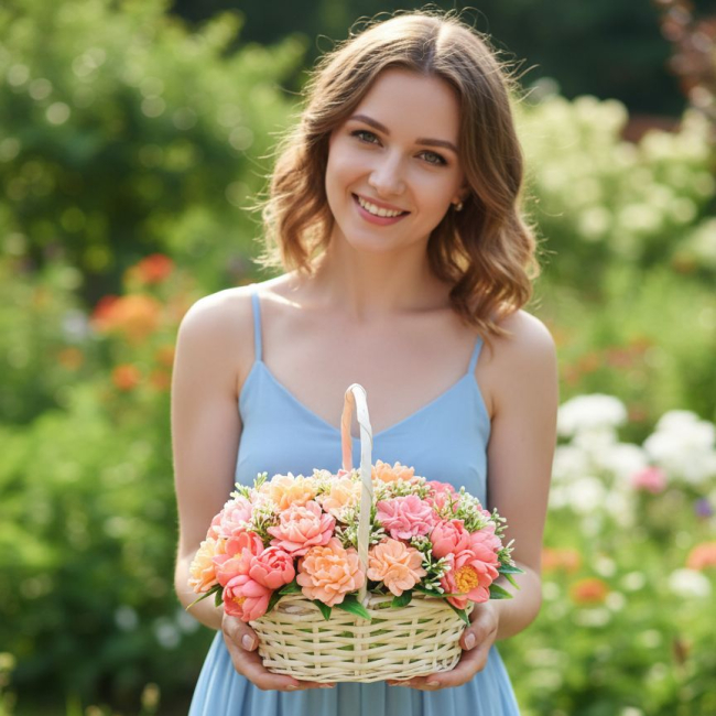 Девушка и коралловый риф