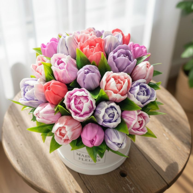 букет из мыла Королева весна