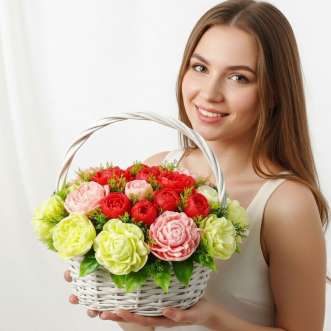 Лимончелло пионы