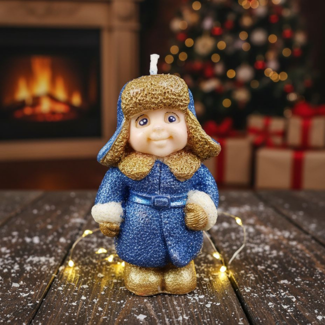 Свеча в стиле 80х