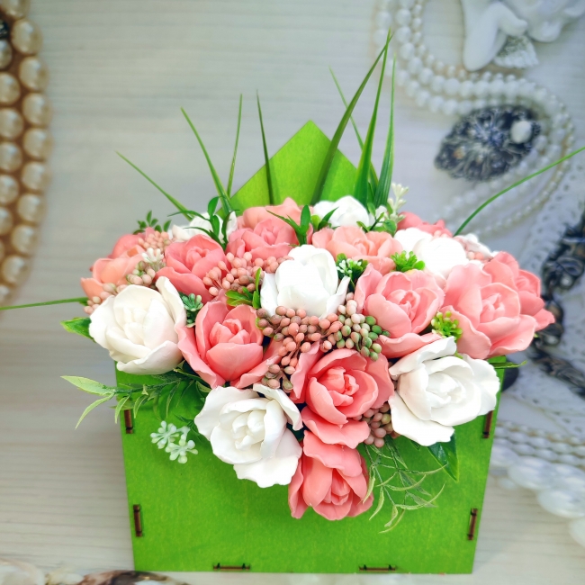 Букет весенний ёжик