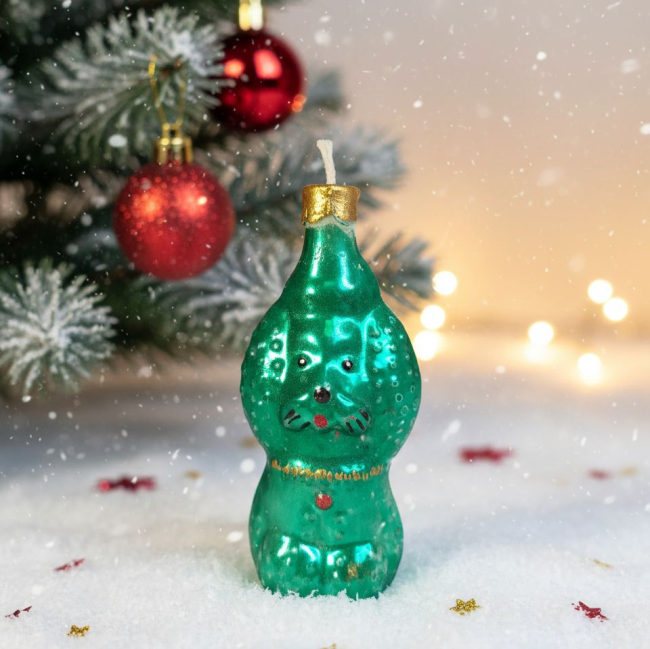 Пудель и ёлка