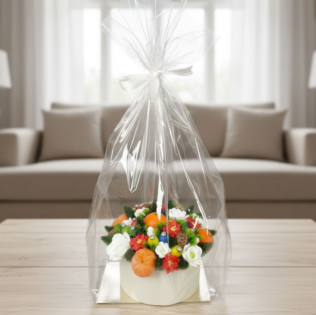 Новогодний декор букет