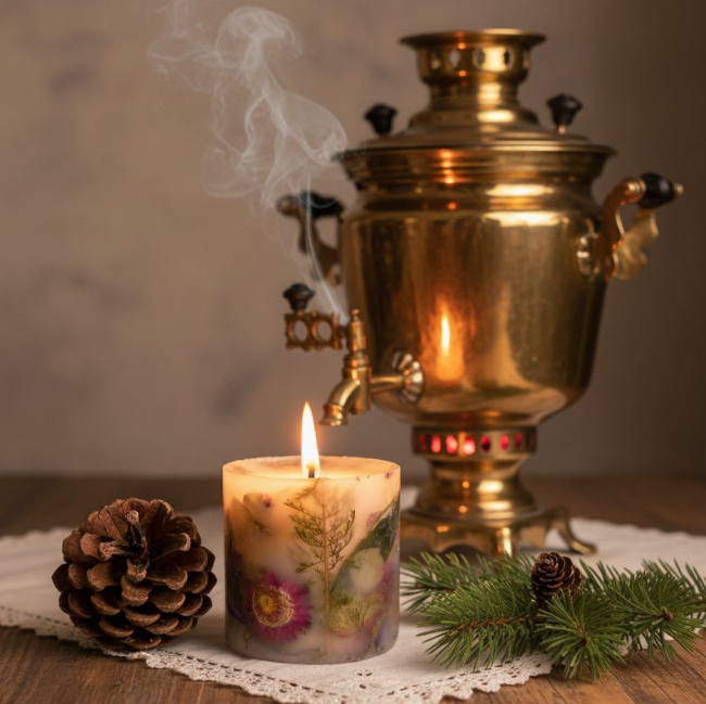 Ботаническая свеча сосновый бор