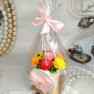 Разноцветные васильки