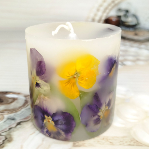 Свеча анютины глазки
