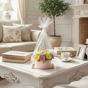 Герберовый остров на столе