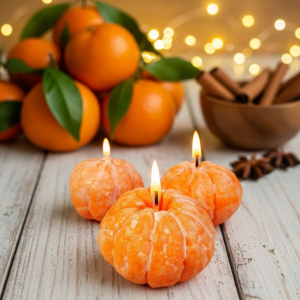 Свечи-мандарины