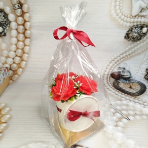 Букет Леди в красном