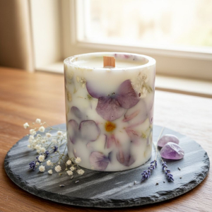 свеча аметистовая гортензия