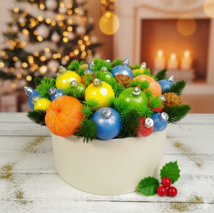 Новогодний декор от снегурочки