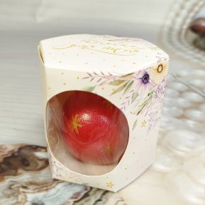 свеча-шар в коробке