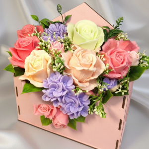 Мыльный букет Хорошие новости