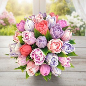 Мылоленд букет из мыла Королева весна