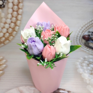 Тюльпаны в розовом