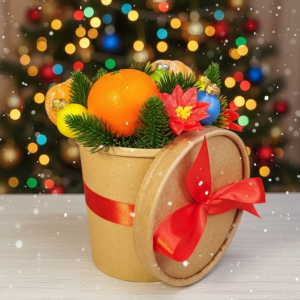 Букет с мандаринами