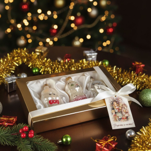 Набор свечей Поросёнок, кот и медвежонок