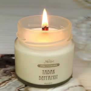 свеча табак-бергамот