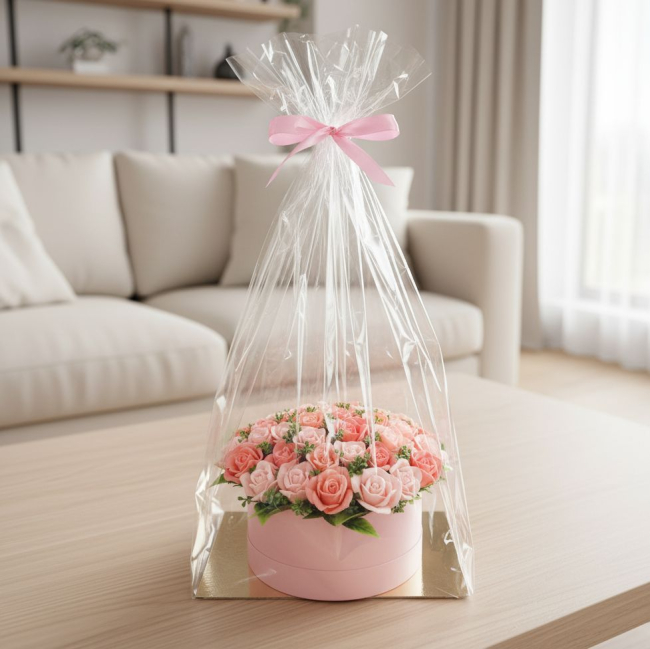 Мыльные розы Розовое облако